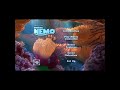 Opening To Finding Nemo 2003 DVD Disc 1 Widescreen