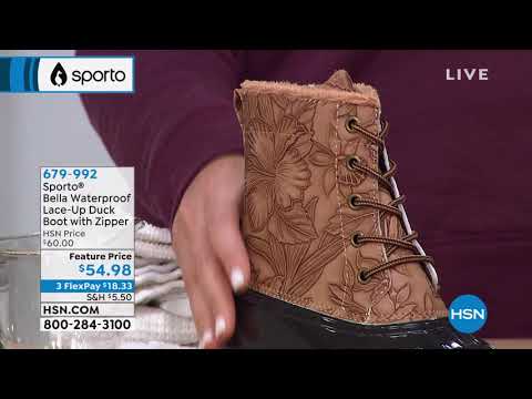 HSN | Sporto Boots 01.16.2020 - 07 PM