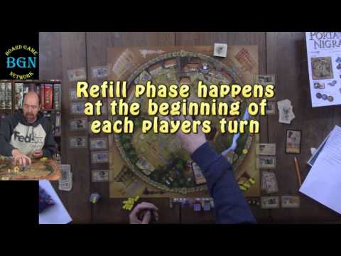 How to Play Porta Nigra (Great Designer Series #1) board game corrected
