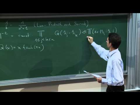 Valentin Blomer - 2/4 Automorphic forms in higher rank