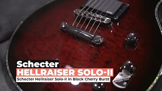 Video thumbnail for Schecter Hellraiser Solo-II in Black Cherry Burst by Nafiri Music Jakarta