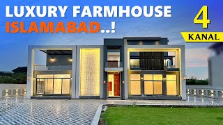 4 Kanal Luxury Farmhouse for Sale in Gulberg Green Islamabad | Margalla Hills View #luxuryhomes