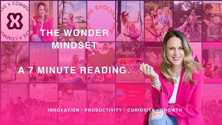 Reading The Wonder Mindset