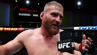 Jan Blachowicz Octagon Interview | UFC Vegas 54
