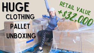 Fox Liquidation | HUGE Clothing Pallet Haul to Resell on Poshmark & Ebay for PROFIT! I SPENT +$3,000