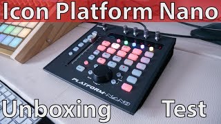 Video thumbnail for Icon Platform Nano Unboxing & Test by FUTUR Sample