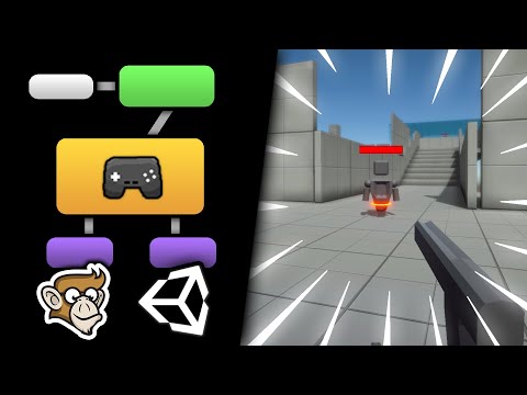 How to make an FPS without ANY code! (Visual Scripting)