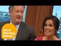 Piers Morgan Questions Susanna Reid About Her Relationship Status Good Morning Britain
