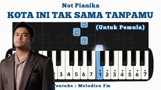Download lagu kota ini tak sama tanpamu - Nadhif Basalamah | Not Pianika   MIDI  mp3