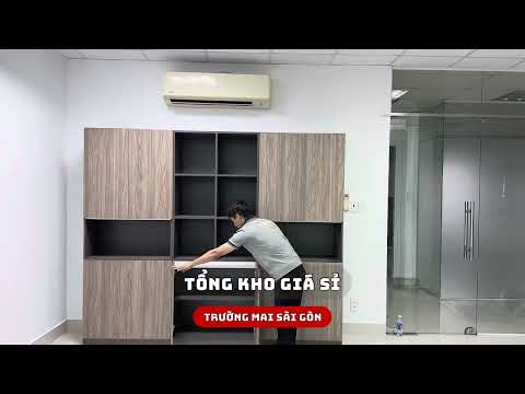 Tủ Tài Liệu Gỗ Văn Phòng Giám Đốc - THS11