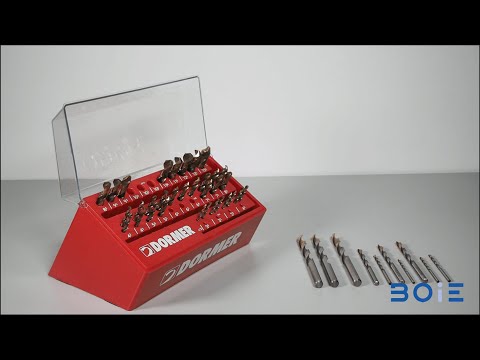 Der Dormer HSS-Hochleistungsbohrer Typ A002 in der praktischen Box: Drill Boy
