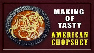 American Chop Suey Soup Recipe | American Chop Suey Soup Making | Yummy Street Food