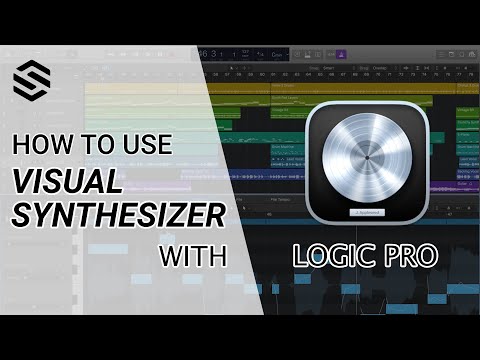 How to setup VS - Visual Synthesizer with Logic Pro for midi and audio reactive visuals