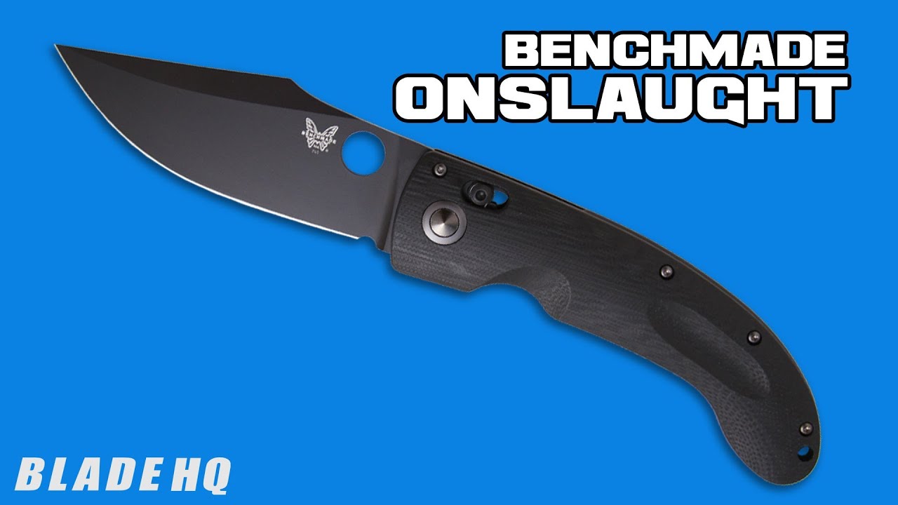Benchmade Onslaught AXIS Knife 741 (4.28