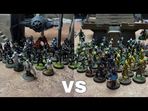 Star Wars Legion Battle Report Episode 78: Shadow Collective vs Empire