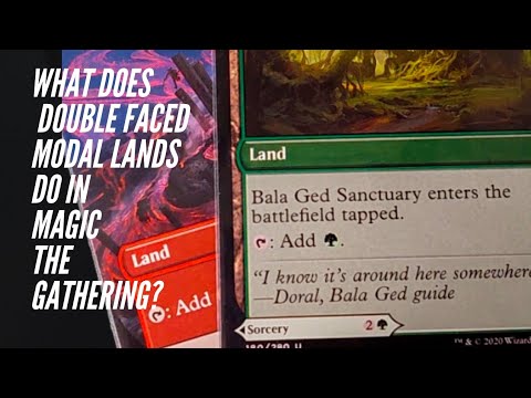 Double Faced Modal Lands