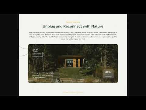 Foto kelas Timbercamp - Camping Site Landing Page  Figma Template UI Kit