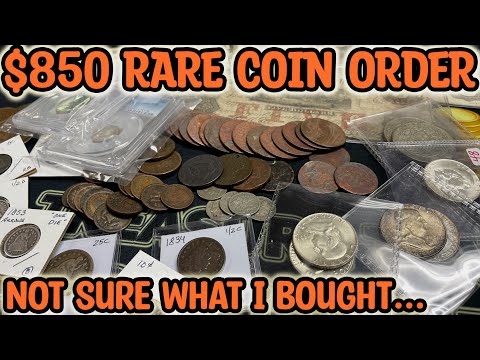 I Ordered $850 In Rare Coins And Banknotes: Unboxing My Coin Collecting Purchase