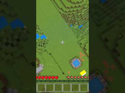 Mountxeno - Minecraft Slime And Water Bucket MLG Clutch (#2) #shorts