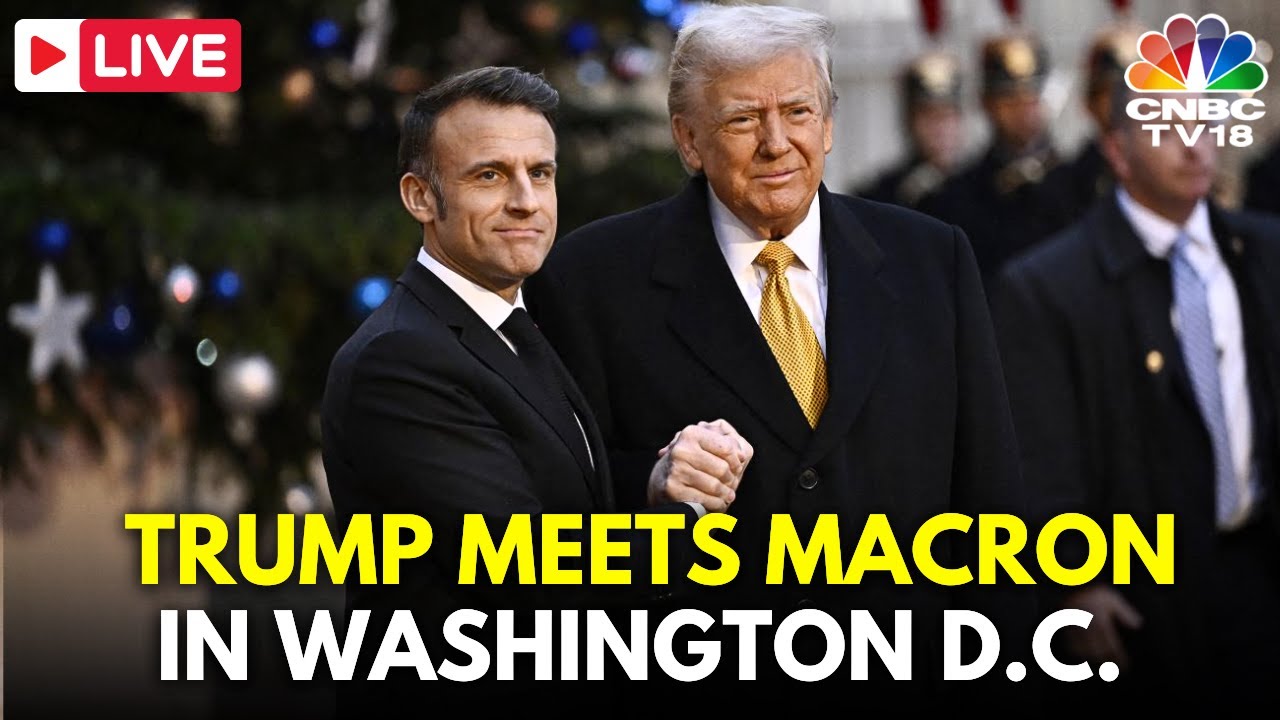LIVE: Trump Meets with French President Macron as Uncertainty Grows About US Ties with Europe | N18G