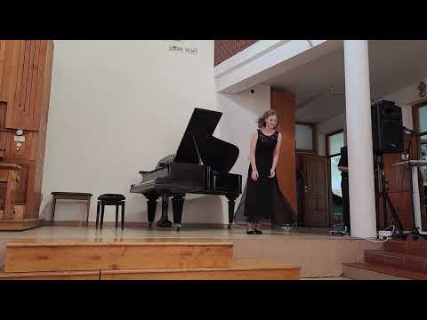 Villányi Kata, J.S.Bach. F- dúr Kétszólamú Invenció. Zongora Művészeti Alapvizsga - 2023.