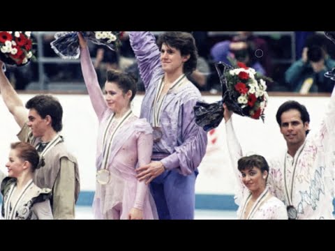 Albertville 1992 Pairs FS | Gold for Mishkutionok-Dmitriev; Moskvina coaches another pairs victory
