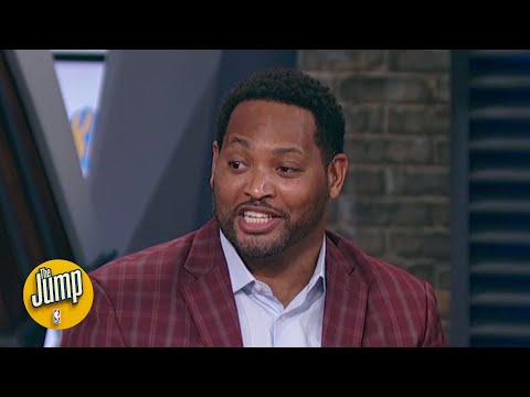 羅伯特-霍里加盟《跳躍》成為全職小組成員!(並對詹姆斯-哈登被罰做出反應) (Robert Horry joins The Jump as a full-time panelist! (And reacts to James Harden getting fined))