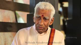 No percussion is used for female characters in Kathakali, why? - Nelliyode Vasudevan Namboodiri, 