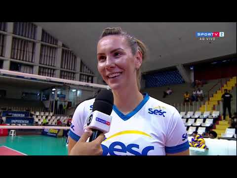 Superliga Feminina de Vôlei 2019 / 2020 - Sesc RJ x Sesi Vôlei Bauru