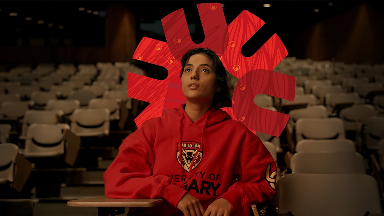 Every journey started as a first step. Start something at UCalgary.