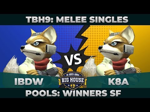 iBDW vs K8A - Pools Winners' Semifinals: Melee Singles - TBH9 | Fox vs Fox