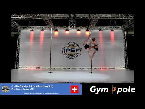 WPSC19 - Pole Sports - Doubles M/F - Gaëlle Gander & Luca Bardino - Switzerland