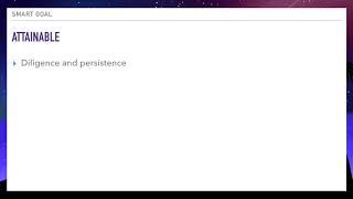 Week 1: Portfolio Enhancement SMART Goal
