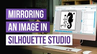 Mirroring an Image in Silhouette Studio
