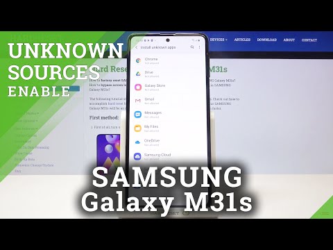 How to Allow Unknown Sources on SAMSUNG Galaxy M31s – Download Apps From Unknown Sources