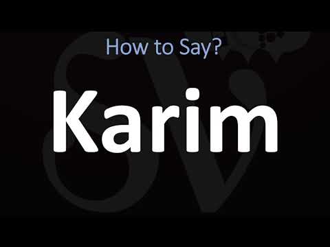 How to Pronounce Karim? (CORRECTLY)