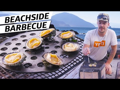 Chef Jacob Harth Barbecues Sea Snails on the Beach — Deep Dive