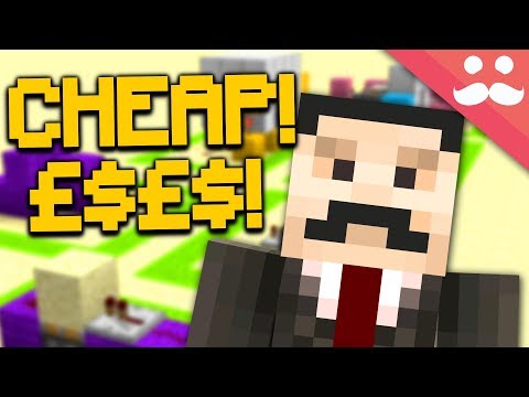 How to Make CHEAP REDSTONE BUILDS in Minecraft!