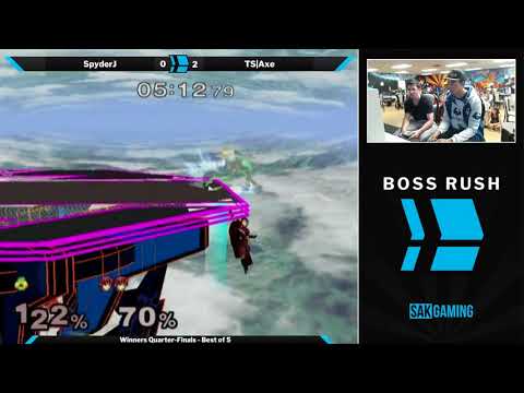 Boss Rush The Moon Winners Quarters - SpyderJ (Sheik/Samus) vs TS|Axe (Marth/Ice Climbers)