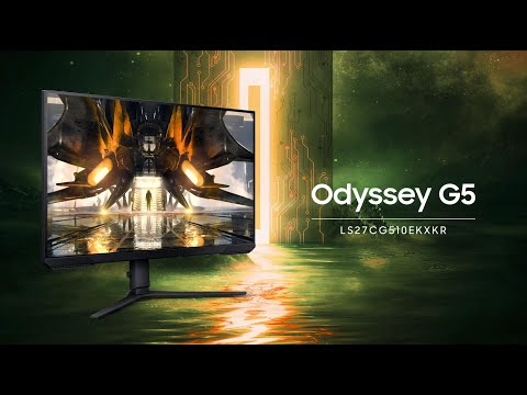 🖥️삼성 오디세이 G5🖥️ 게이밍 제품 영상💙