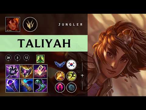 Taliyah Jungle vs Xin Zhao - KR Diamond Patch 26.03