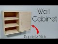 DIY Miniature Wall Cabinet Popsicle Stick Craft Ideas