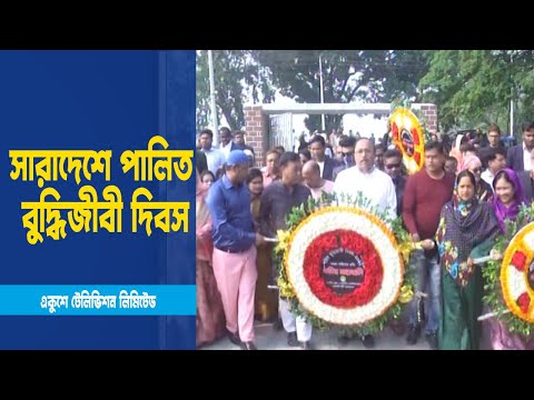 নানা আয়োজনে সারাদেশে বুদ্ধিজীবী দিবস পালিত