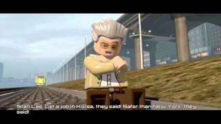 Lego Marvel Avengers: Fighting On The Road Then Car Crash