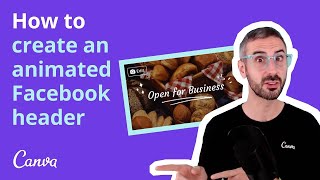 How to Create VIDEO Facebook COVERS with Canva