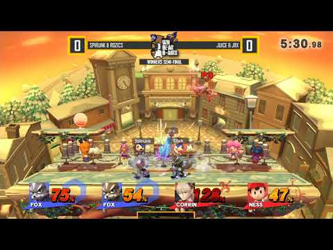 Ultra WBB #138 | Spirunk & Rozics vs Juice & Jrx - Winners Semi-Final - Super Smash Bros. for Wii U