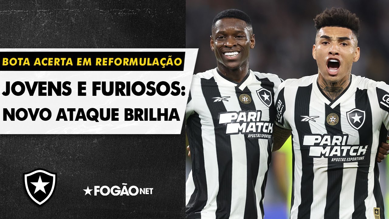 VÍDEO | Botafogo reformula elenco e deixa ataque mais jovem e qualificado