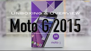 Unboxing and Overview of Moto G 3rd Generation