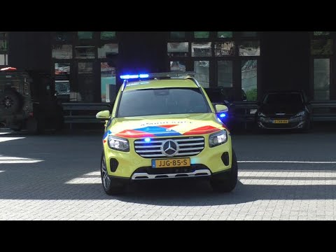 A1 06-343 Rapid Responder met spoed naar een onbekende melding in Apeldoorn!