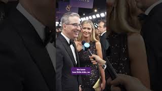 Does John Oliver display his Emmys He and his wife's response. #EntertainThis